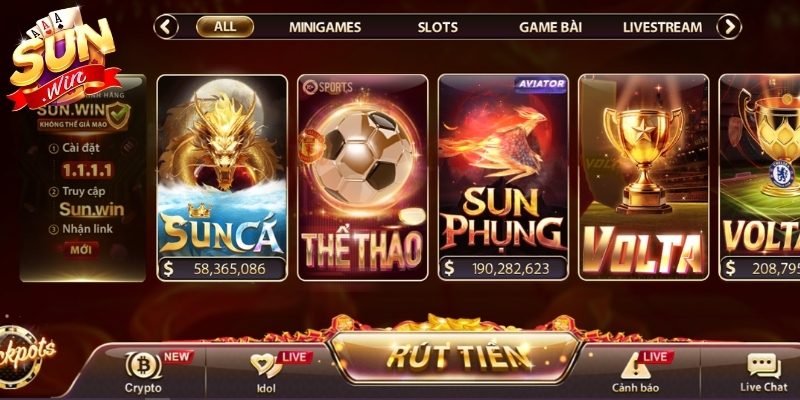 Giao diện Sunwin Ag dễ sử dụng